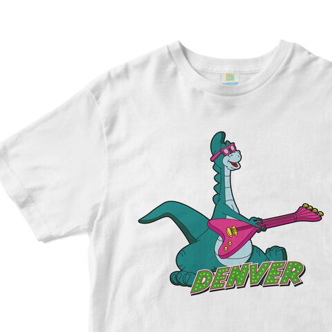 T-shirt - Denver - Blanc Guitare Taille L